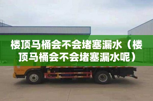 楼顶马桶会不会堵塞漏水（楼顶马桶会不会堵塞漏水呢）