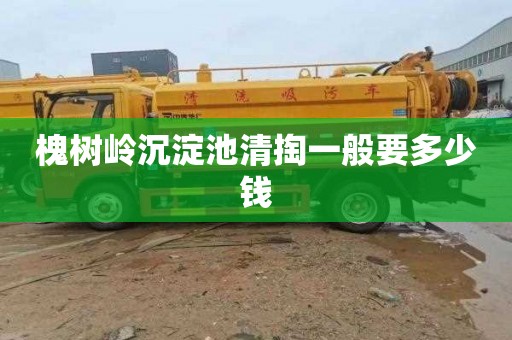 槐树岭沉淀池清掏一般要多少钱