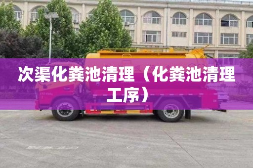 次渠化粪池清理（化粪池清理工序）