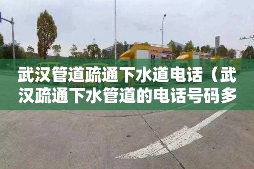 武汉管道疏通下水道电话（武汉疏通下水管道的电话号码多少?）
