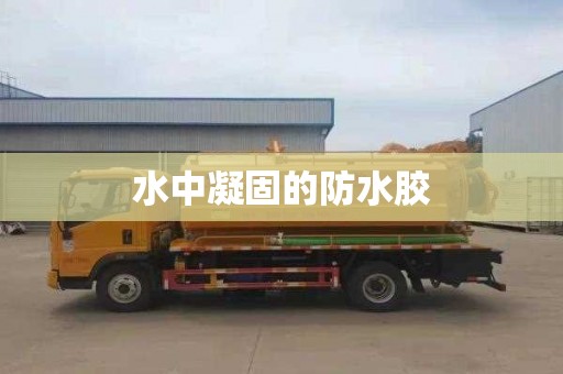 水中凝固的防水胶