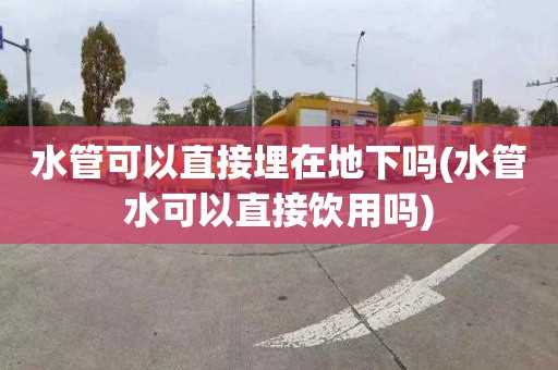 水管可以直接埋在地下吗(水管水可以直接饮用吗)
