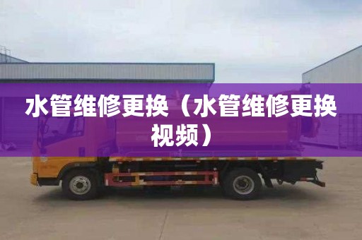 水管维修更换（水管维修更换视频）