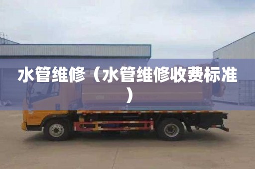 水管维修（水管维修收费标准）