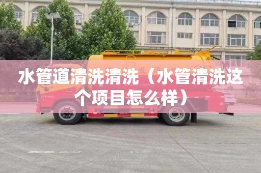 水管道清洗清洗（水管清洗这个项目怎么样）