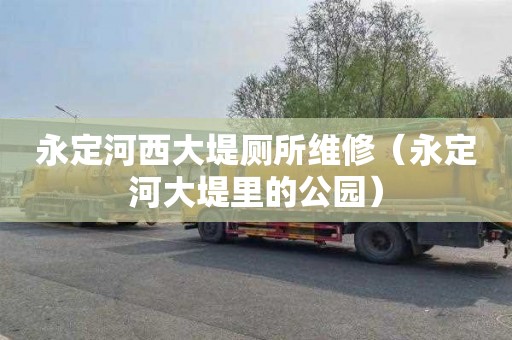 永定河西大堤厕所维修（永定河大堤里的公园）
