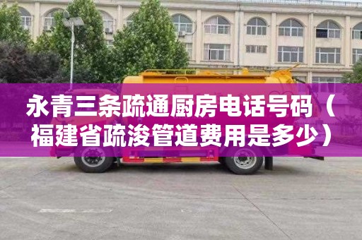 永青三条疏通厨房电话号码（福建省疏浚管道费用是多少）