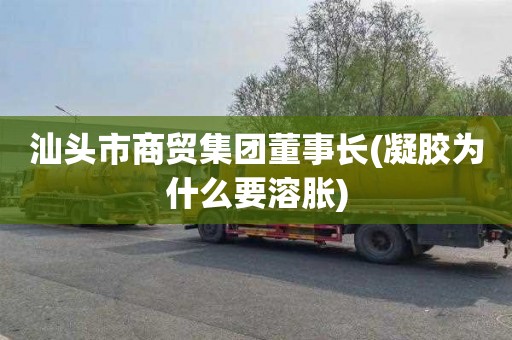 汕头市商贸集团董事长(凝胶为什么要溶胀)