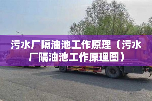 污水厂隔油池工作原理（污水厂隔油池工作原理图）