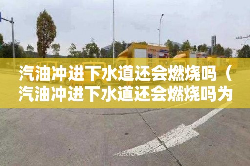 汽油冲进下水道还会燃烧吗（汽油冲进下水道还会燃烧吗为什么）