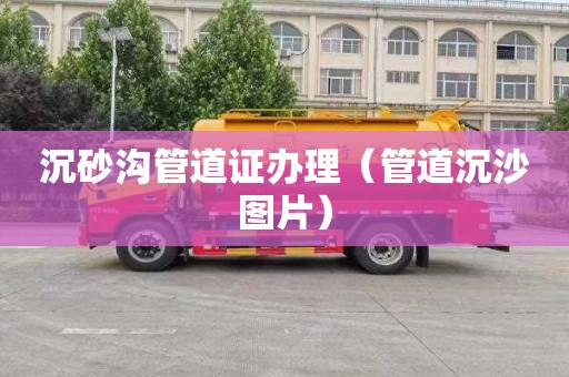 沉砂沟管道证办理（管道沉沙图片）