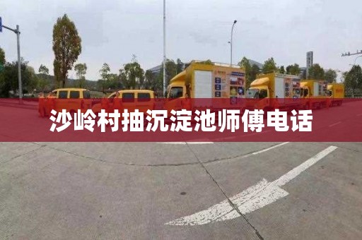 沙岭村抽沉淀池师傅电话