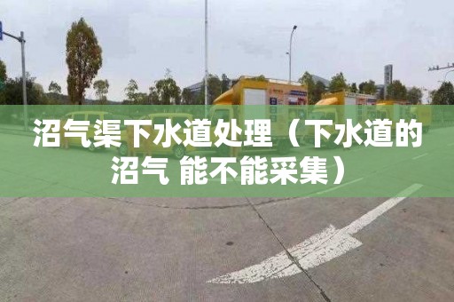 沼气渠下水道处理（下水道的沼气 能不能采集）