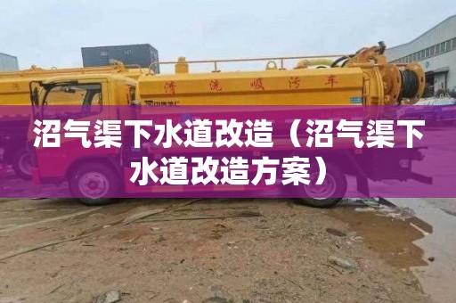沼气渠下水道改造（沼气渠下水道改造方案）