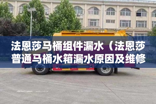 法恩莎马桶组件漏水（法恩莎普通马桶水箱漏水原因及维修方法）