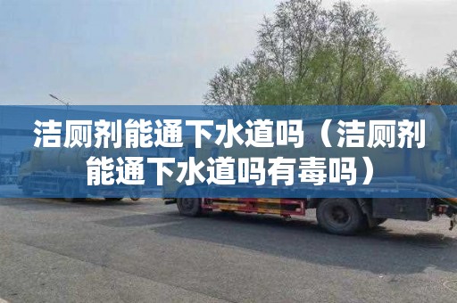 洁厕剂能通下水道吗（洁厕剂能通下水道吗有毒吗）