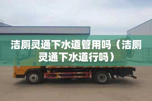 洁厕灵通下水道管用吗（洁厕灵通下水道行吗）