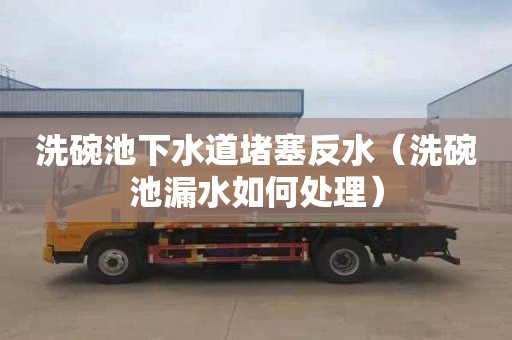 洗碗池下水道堵塞反水（洗碗池漏水如何处理）