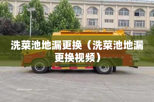 洗菜池地漏更换（洗菜池地漏更换视频）
