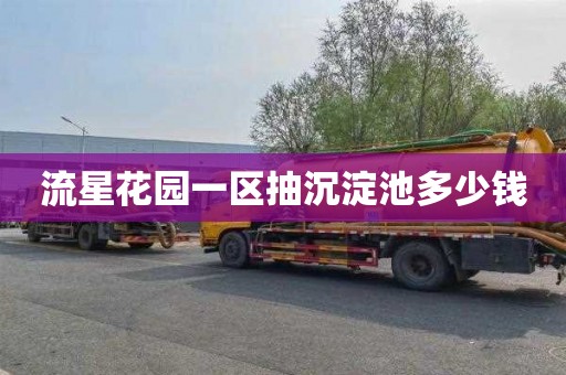 流星花园一区抽沉淀池多少钱