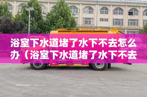 浴室下水道堵了水下不去怎么办（浴室下水道堵了水下不去怎么办 找房东）