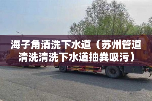 海子角清洗下水道（苏州管道清洗清洗下水道抽粪吸污）