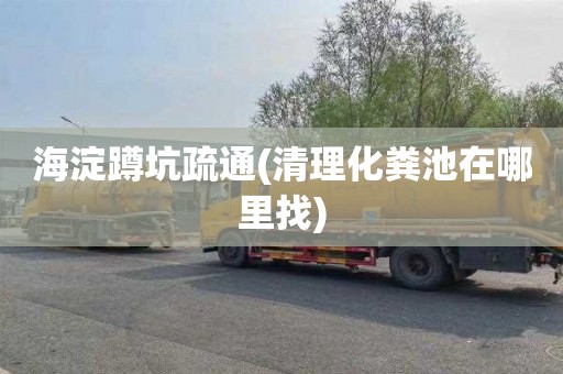 海淀蹲坑疏通(清理化粪池在哪里找)