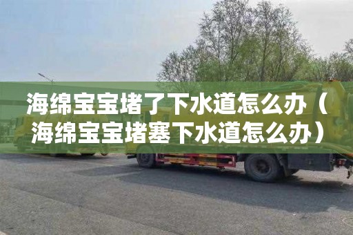 海绵宝宝堵了下水道怎么办（海绵宝宝堵塞下水道怎么办）