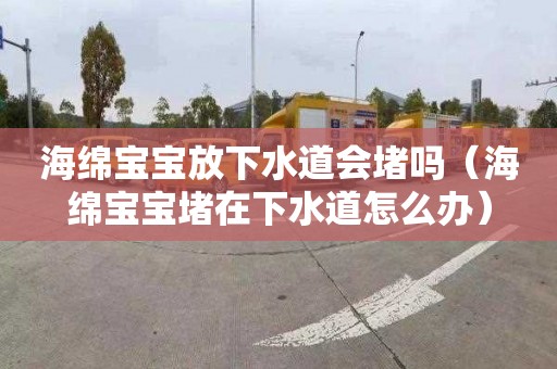 海绵宝宝放下水道会堵吗（海绵宝宝堵在下水道怎么办）