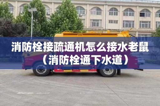 消防栓接疏通机怎么接水老鼠（消防栓通下水道）