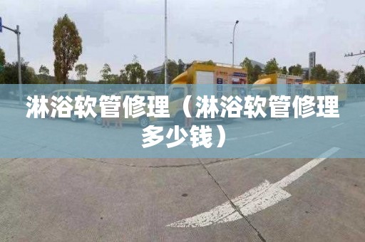 淋浴软管修理（淋浴软管修理多少钱）