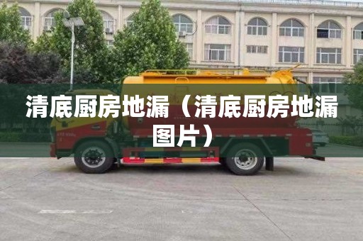 清底厨房地漏（清底厨房地漏图片）