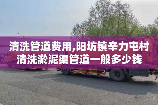 清洗管道费用,阳坊镇辛力屯村清洗淤泥渠管道一般多少钱