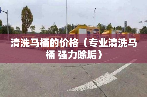 清洗马桶的价格（专业清洗马桶 强力除垢）