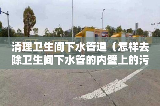 清理卫生间下水管道（怎样去除卫生间下水管的内壁上的污垢）