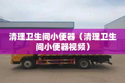 清理卫生间小便器（清理卫生间小便器视频）