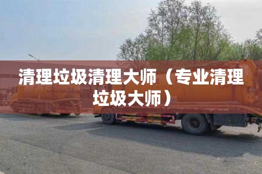 清理垃圾清理大师（专业清理垃圾大师）