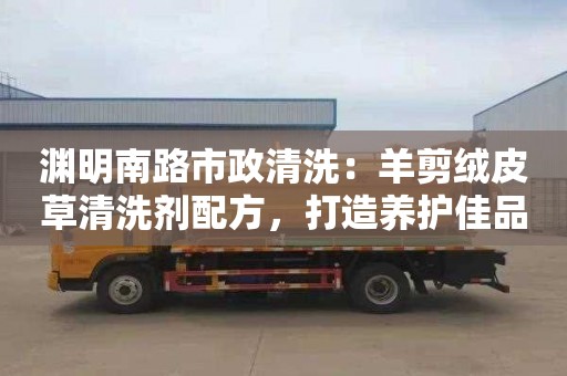 渊明南路市政清洗：羊剪绒皮草清洗剂配方，打造养护佳品