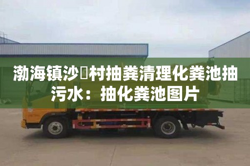 渤海镇沙硲村抽粪清理化粪池抽污水：抽化粪池图片