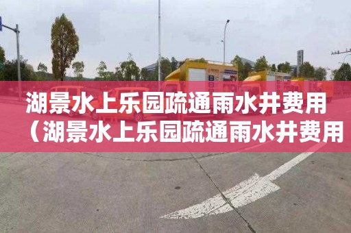 湖景水上乐园疏通雨水井费用（湖景水上乐园疏通雨水井费用多少）