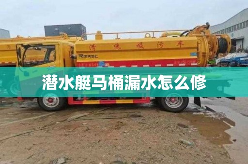 潜水艇马桶漏水怎么修