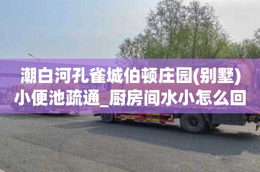 潮白河孔雀城伯顿庄园(别墅)小便池疏通_厨房间水小怎么回事