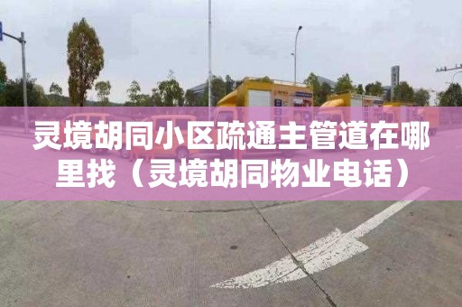 灵境胡同小区疏通主管道在哪里找（灵境胡同物业电话）