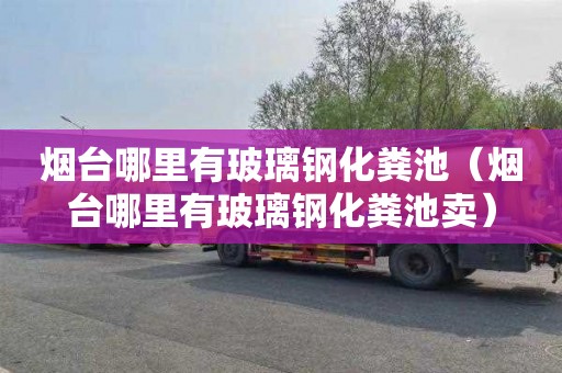 烟台哪里有玻璃钢化粪池（烟台哪里有玻璃钢化粪池卖）