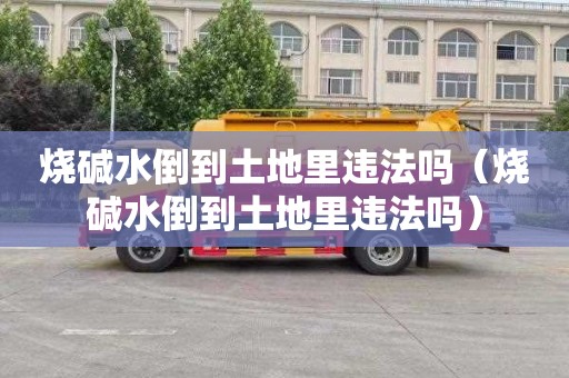 烧碱水倒到土地里违法吗（烧碱水倒到土地里违法吗）