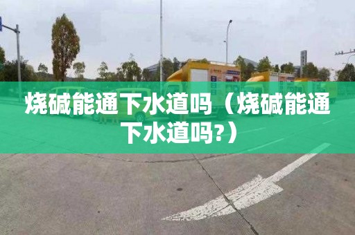 烧碱能通下水道吗（烧碱能通下水道吗?）