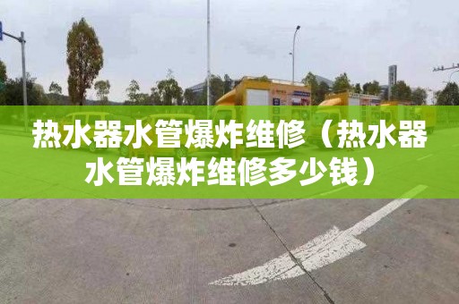 热水器水管爆炸维修（热水器水管爆炸维修多少钱）