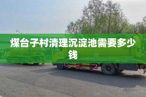 煤台子村清理沉淀池需要多少钱