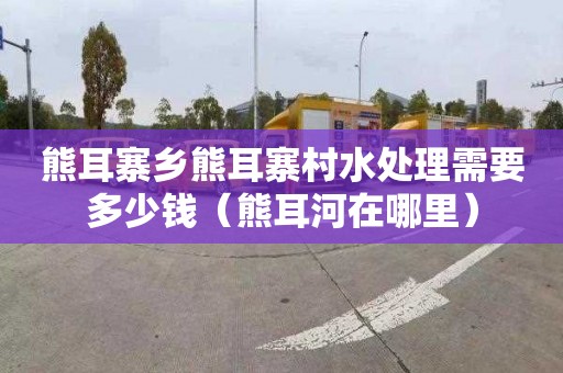 熊耳寨乡熊耳寨村水处理需要多少钱（熊耳河在哪里）