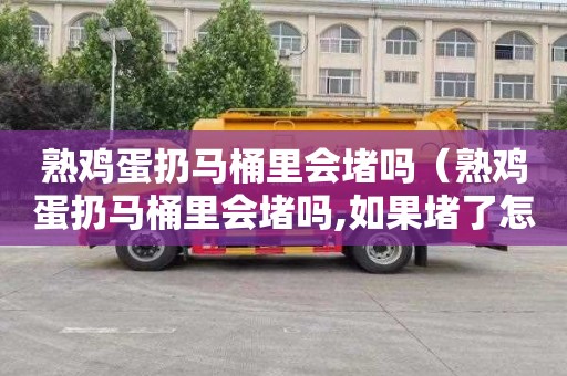 熟鸡蛋扔马桶里会堵吗（熟鸡蛋扔马桶里会堵吗,如果堵了怎么办）